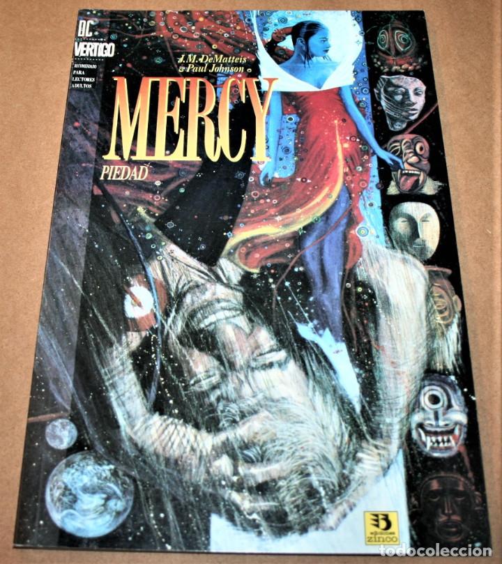 C&oacute;mics: MERCY - PIEDAD - DEMATTEIS / JOHNSON - VERTIGO - DC / EDICIONES ZINCO - Foto 1