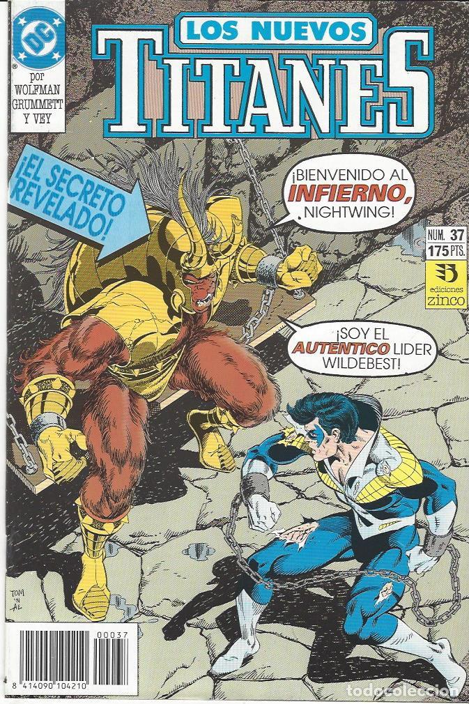 C&oacute;mics: NUEVOS TITANES VOL. II N&ordm; 37 - COMO NUEVO !! - Foto 1