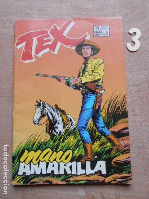 C&oacute;mics: TEX ZINCO N&ordm; 3 MANO AMARILLA - Foto 1
