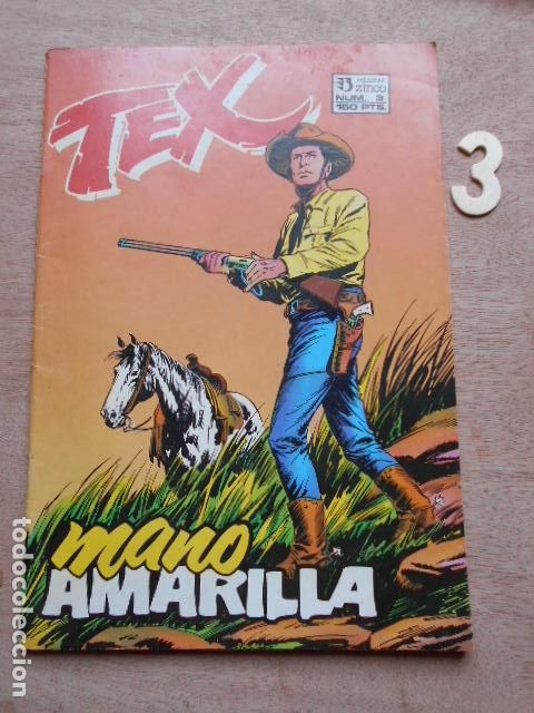 C&oacute;mics: TEX ZINCO N&ordm; 3 MANO AMARILLA - Foto 1