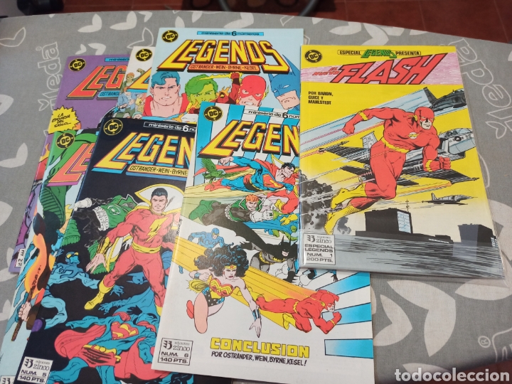 C&oacute;mics: Legends 6 n&uacute;meros completa ediciones Zinco+ especial como nuevos - Foto 1