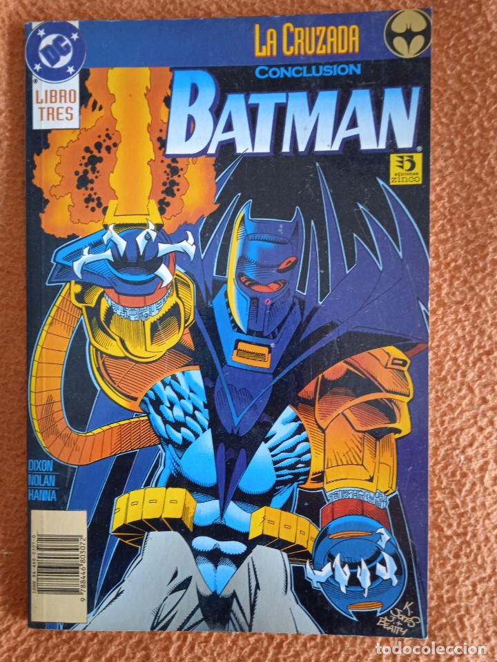 C&oacute;mics: BATMAN LA CRUZADA LIBRO 3 CONCLUSION ZINCO - Foto 1