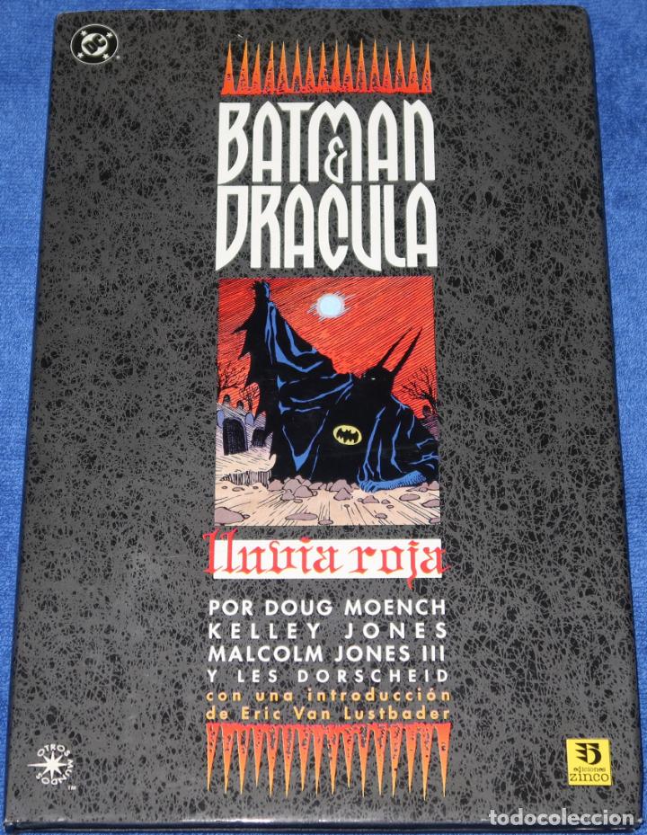 C&oacute;mics: Batman & Dr&aacute;cula - Lluvia Roja - DC Comics - Ediciones Zinco (1993) - Foto 1