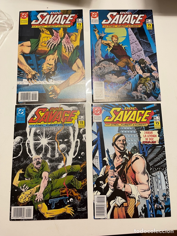 C&oacute;mics: Doc Savage mini serie de 4 episodios completa - Foto 1