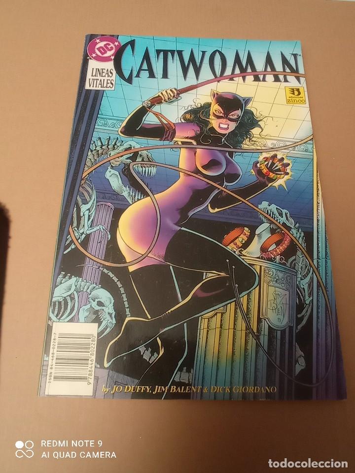 C&oacute;mics: catwoman, l&iacute;neas vitales, zinco - Foto 1