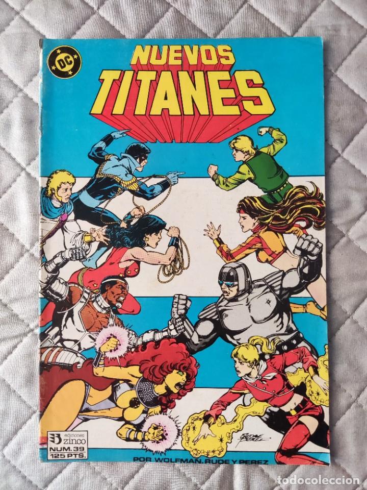 C&oacute;mics: Nuevos Titanes Vol.1 N&ordm; 39 Zinco - Foto 1