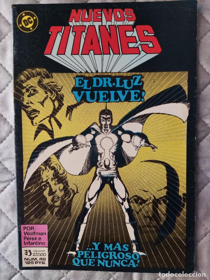 C&oacute;mics: Nuevos Titanes Vol.1 N&ordm; 40 Zinco - Foto 1