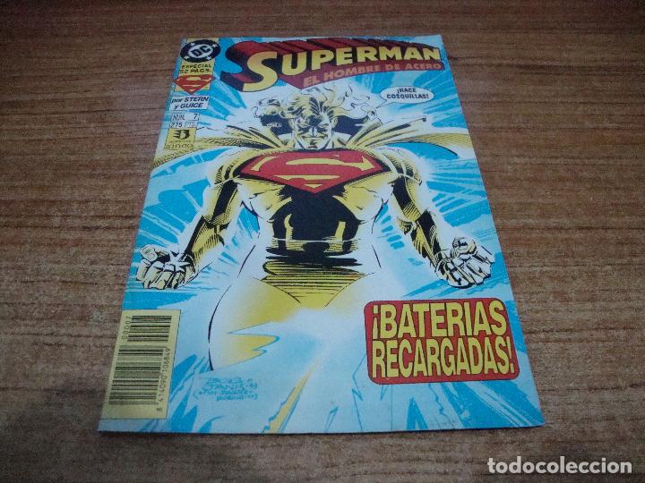 SUPERMAN EL HOMBRE DE ACERO EDICIONES ZINCO Nº 7 (Tebeos y Comics - Zinco - Superman)