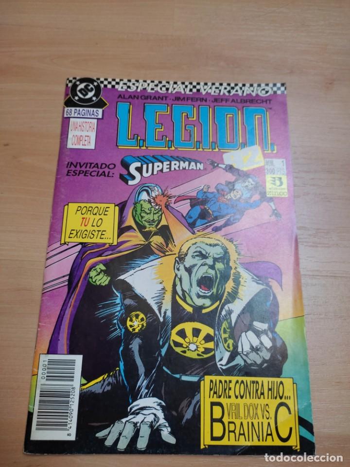 Cómics: Comic LEGION Nº1 Invitado Especial Superman Edicciones ZINCO corresponde a LEGION 90 ANNUAL Nº1 USA - Foto 1 - 289326188