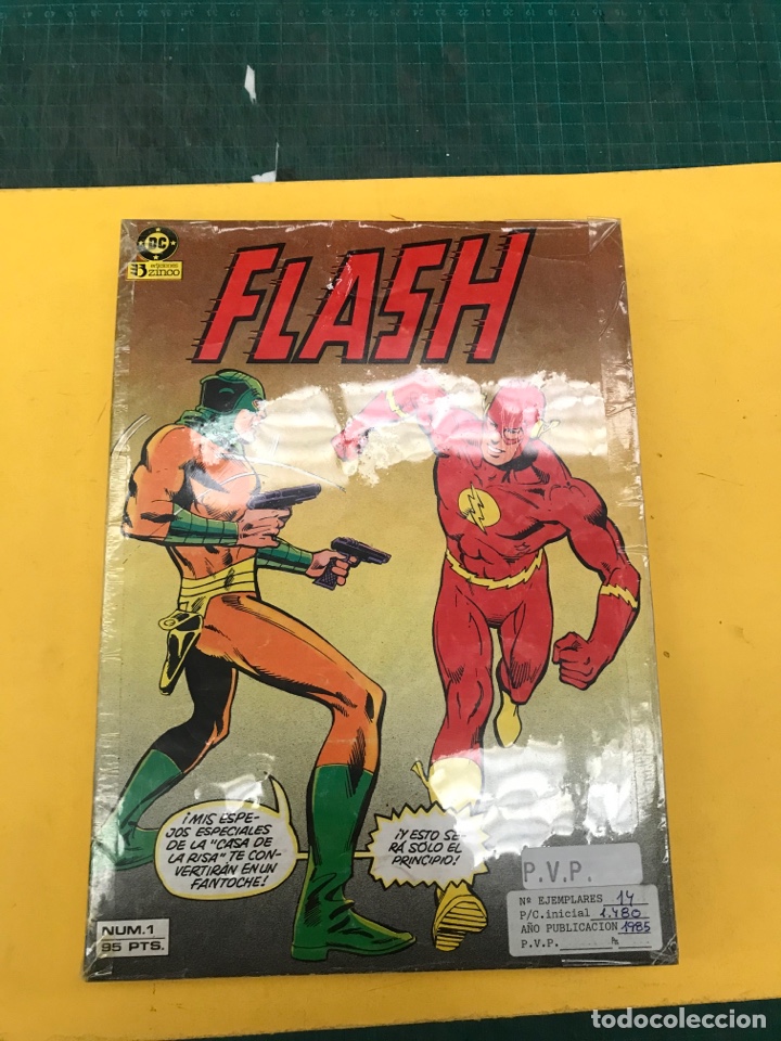 C&oacute;mics: FLASH 1&ordf; SERIE D.C. - ED. ZINCO - COLECCION COMPLETA DE 14 NUMEROS - Foto 2
