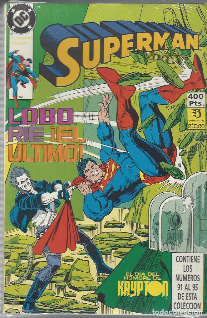 C&oacute;mics: SUPERMAN - RETAPADO - N&ordm;s 91 AL 95 - A ESTRENAR !! - Foto 1