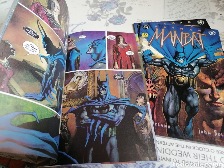 C&oacute;mics: BATMAN - MANBAT COMPLETA 3 NUMEROS EDICIONES ZINCO - Foto 2