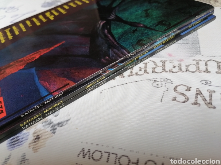 C&oacute;mics: BATMAN - MANBAT COMPLETA 3 NUMEROS EDICIONES ZINCO - Foto 6