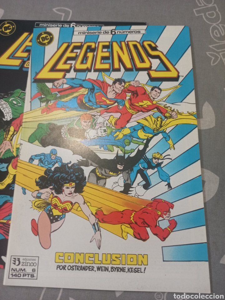 C&oacute;mics: Legends 6 n&uacute;meros completa ediciones Zinco+ especial como nuevos - Foto 2