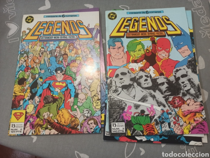 C&oacute;mics: Legends 6 n&uacute;meros completa ediciones Zinco+ especial como nuevos - Foto 5
