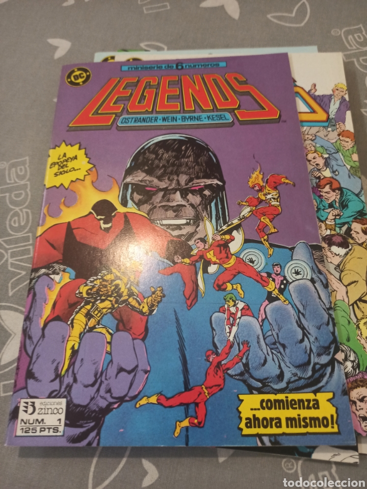 C&oacute;mics: Legends 6 n&uacute;meros completa ediciones Zinco+ especial como nuevos - Foto 6