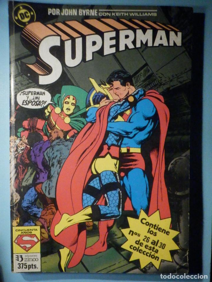 Cómics: Superman - 14 - Contiene los números del 26 al 30 - Ediciones Zinco - Foto 1 - 290807203