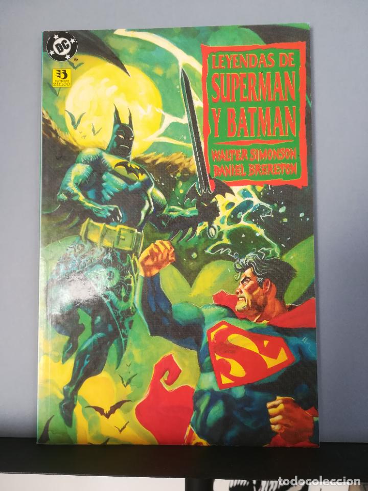 C&oacute;mics: LEYENDAS DE SUPERMAN Y BATMAN. COMPLETA EN 3 TOMOS. ZINCO - Foto 6