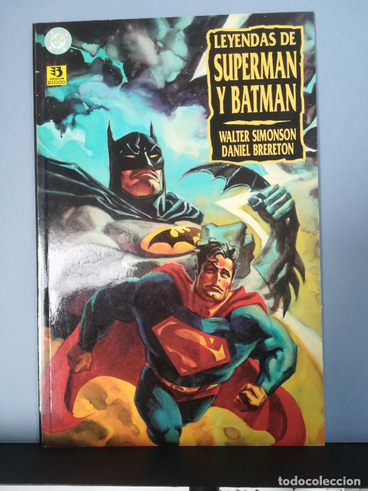 C&oacute;mics: LEYENDAS DE SUPERMAN Y BATMAN. COMPLETA EN 3 TOMOS. ZINCO - Foto 8