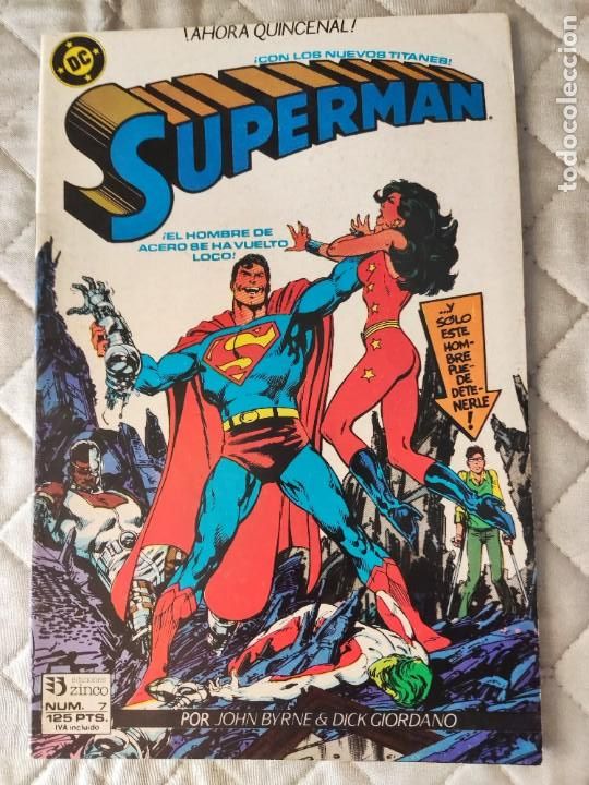 C&oacute;mics: Superman Vol.1 N&ordm; 7 ZINCO - Foto 1