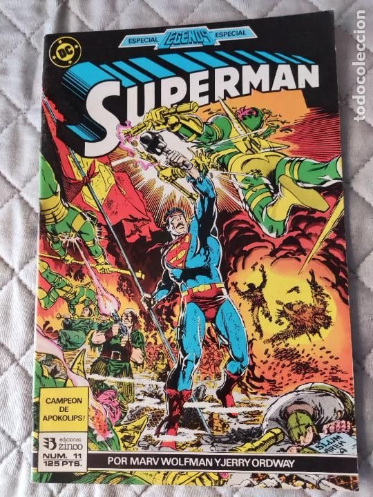 C&oacute;mics: Superman Vol.1 N&ordm; 11 ZINCO - Foto 1