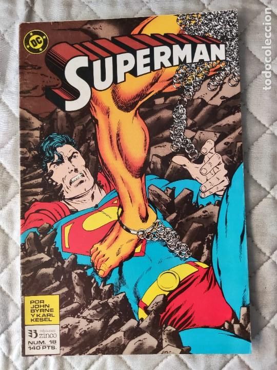 C&oacute;mics: Superman Vol.1 N&ordm; 18 ZINCO - Foto 1