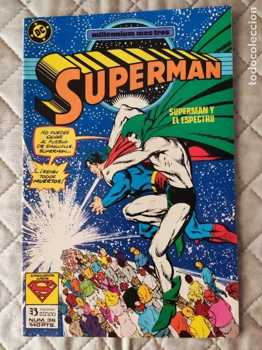 C&oacute;mics: Superman Vol.1 N&ordm; 36 ZINCO - Foto 1