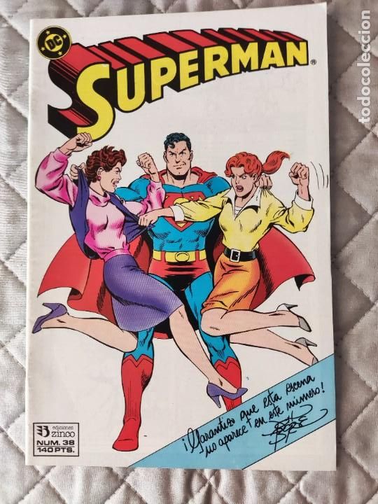 C&oacute;mics: Superman Vol.1 N&ordm; 38 ZINCO - Foto 1