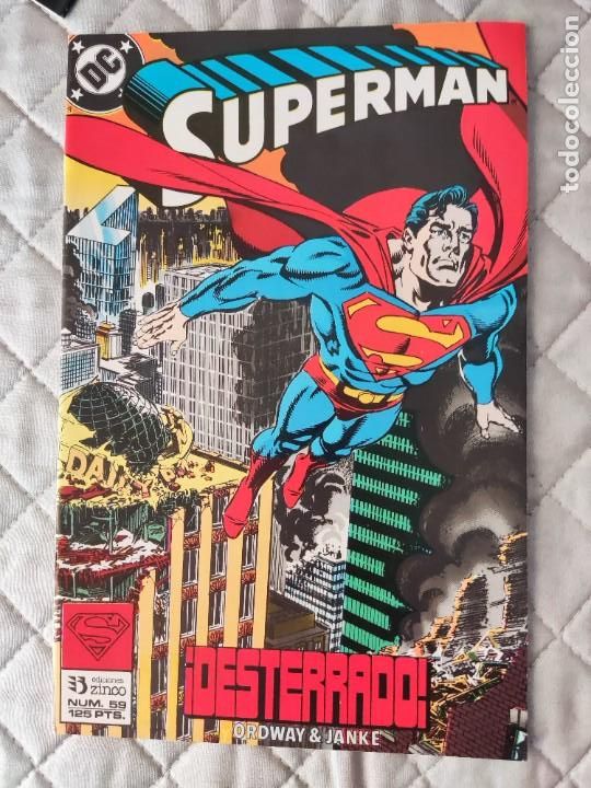 C&oacute;mics: Superman Vol.1 N&ordm; 59 ZINCO - Foto 1