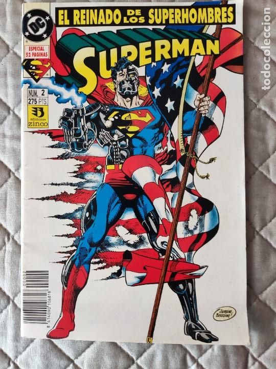 C&oacute;mics: Superman El reinado de los Superh&eacute;roes N&ordm; 2 ZINCO - Foto 1