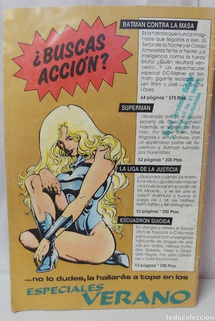 Cómics: Comic antiguo de La Patrulla Condenada año 1988 - Foto 2 - 296741773