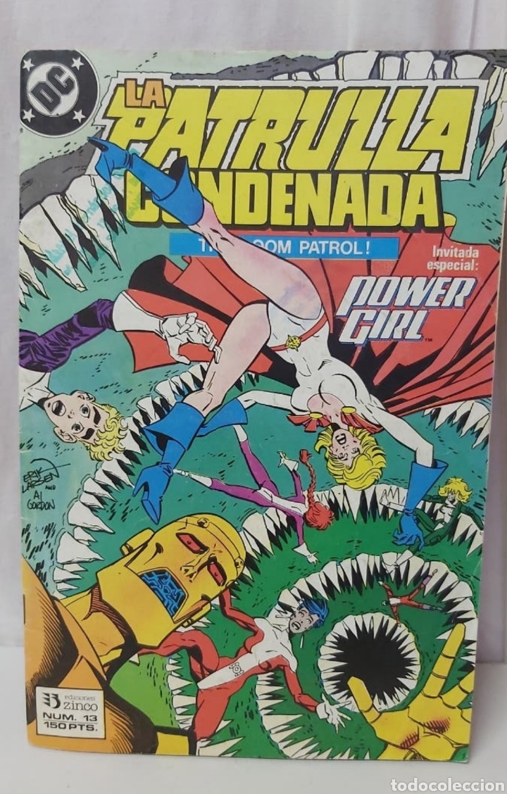 COMIC ANTIGUO DE LA PATRULLA CONDENADA AÑO 1988 (Tebeos y Comics - Zinco - Patrulla Condenada)