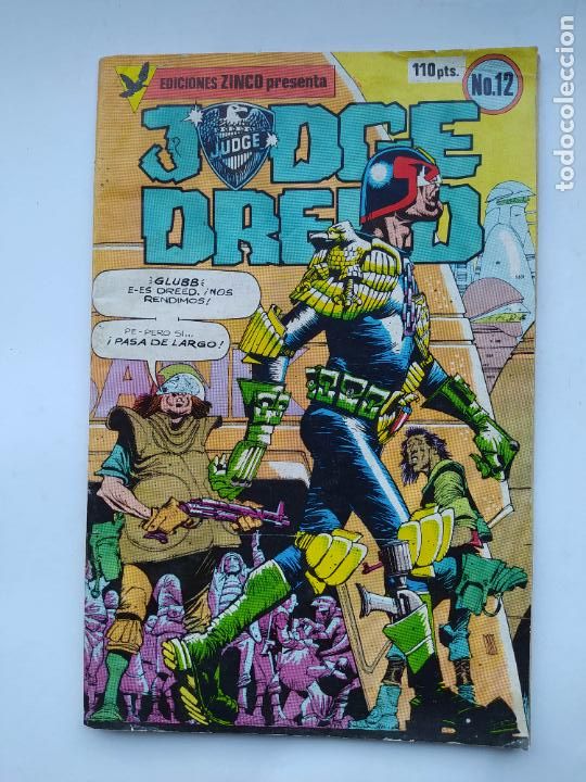 C&oacute;mics: JUDGE DREDD. N&ordm; 12. ZINCO EDICIONES. TDKC128 - Foto 1