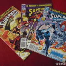 Cómics: SUPERMAN EL HOMBRE DE ACERO NºS 2, 4 Y 5 EL REINADO DE SUPERHEROES ( STERN ) ¡BUEN ESTADO! DC ZINCO