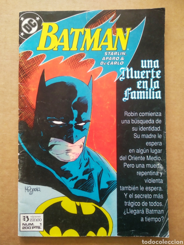 batman: una muerte en la familia n°1, por starl - Compra venta en  todocoleccion