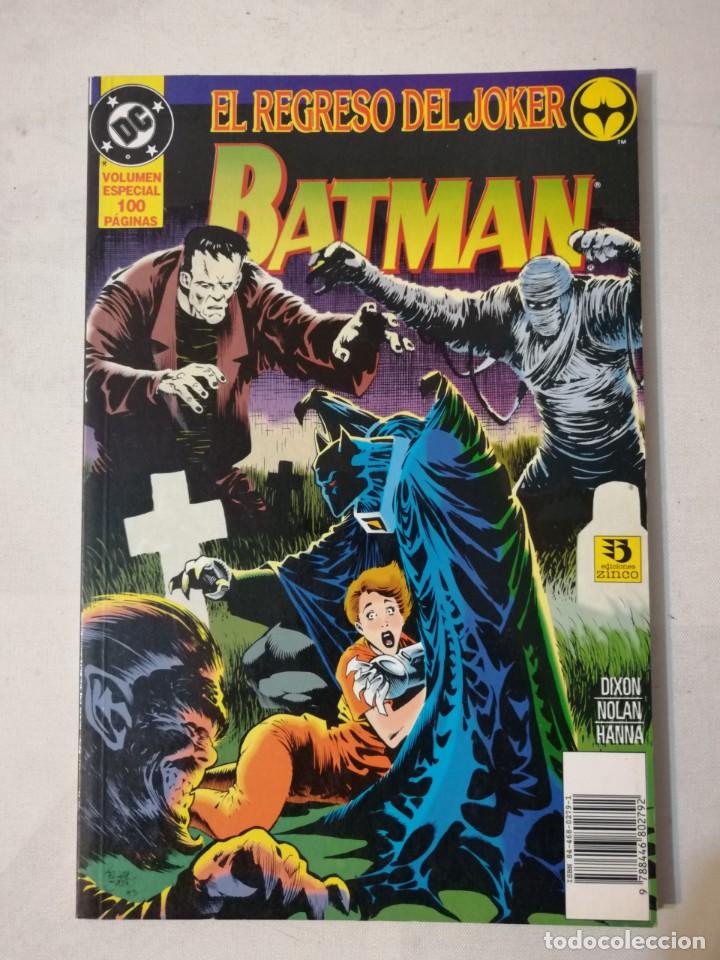 C&oacute;mics: BATMAN . EL REGRESO DEL JOKER .ONE SHOT . EDICIONES ZINCO. - Foto 1