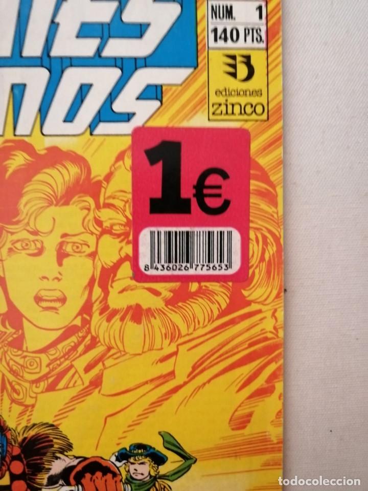 C&oacute;mics: COMIC N&ordm; 1 DE JOVENES ETERNOS.EDICIONES ZINCO. - Foto 4