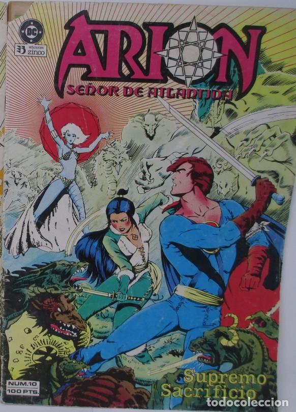 C&oacute;mics: Lote de 2 comics de Arion, Se&ntilde;or de La Atl&aacute;ntida, Edic. Zinco DC Comics - Foto 3