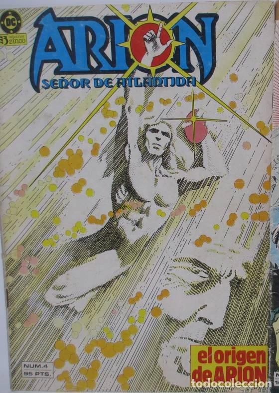 C&oacute;mics: Lote de 2 comics de Arion, Se&ntilde;or de La Atl&aacute;ntida, Edic. Zinco DC Comics - Foto 4