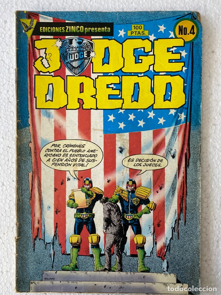 C&oacute;mics: JUDGE DREDD #4 - ZINCO - Foto 1