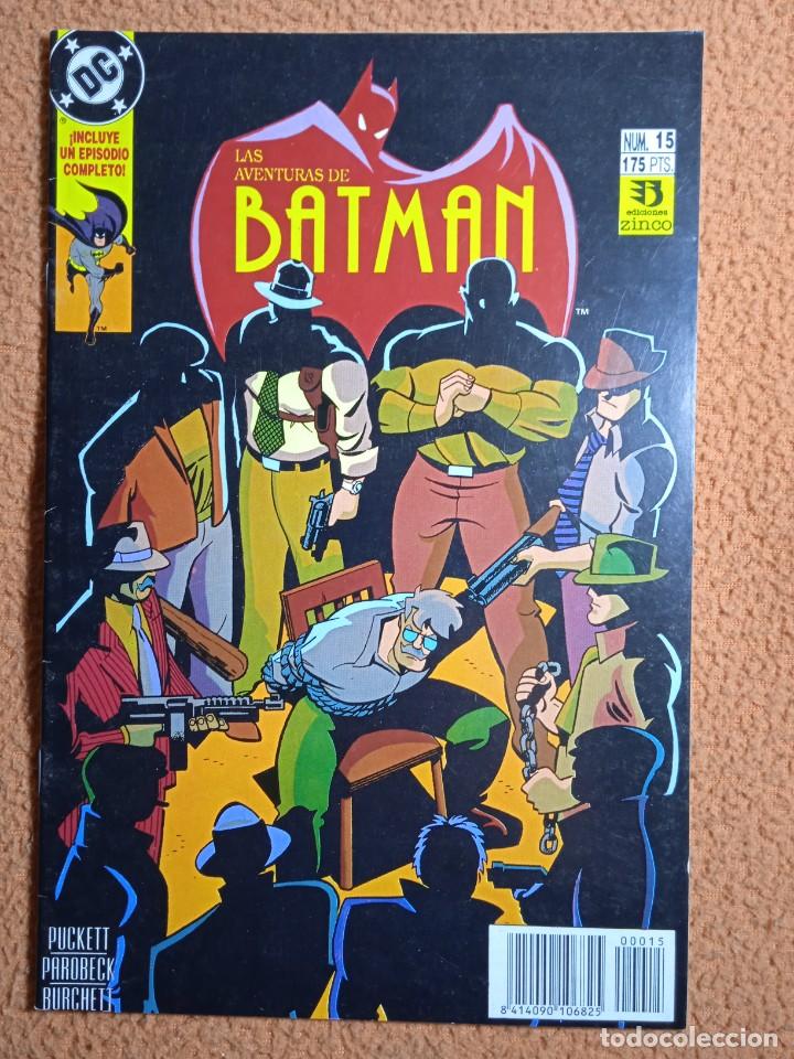 C&oacute;mics: COMIC LAS AVENTURAS DE BATMAN N&ordm; 15 EDICIONES ZINCO DC. - Foto 1