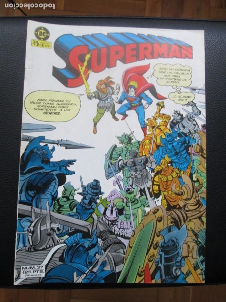 C&oacute;mics: SUPERMAN VOL 1 NUM. 37 EDICIONES ZINCO - Foto 1