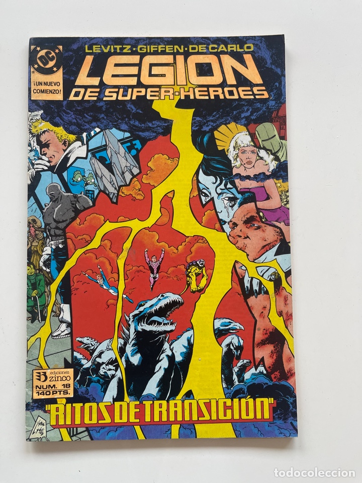 C&oacute;mics: Legi&oacute;n de s&uacute;per h&eacute;roes n&ordm;18 - Foto 1