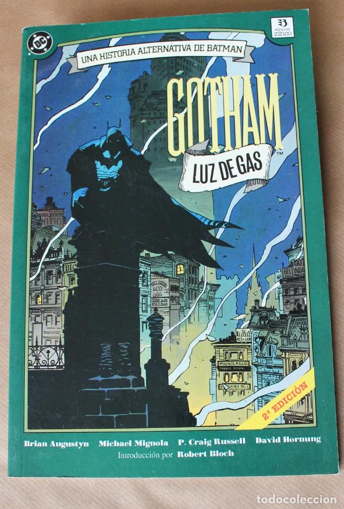 gotham - luz de gas - una historia alternativa - Acheter Comics Batman,  maison d'édition Zinco sur todocoleccion