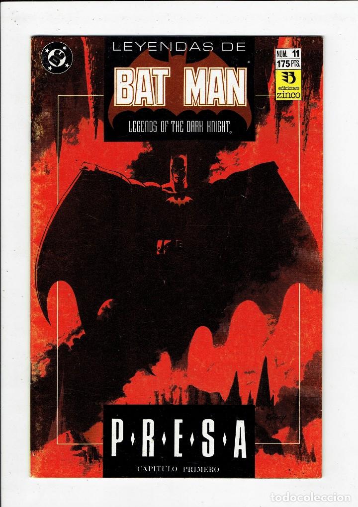 C&oacute;mics: LEYENDAS DE BATMAN N&ordm; 11 - ZINCO 1990 - Foto 1