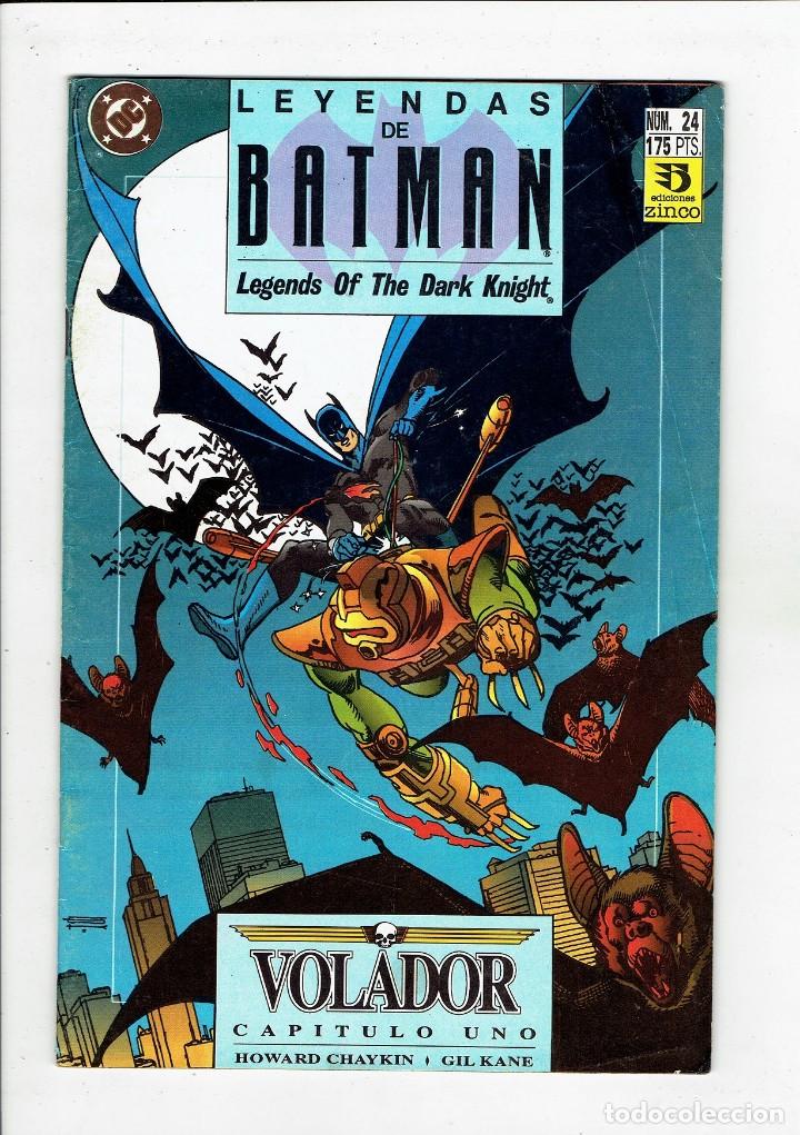 C&oacute;mics: LEYENDAS DE BATMAN N&ordm; 24 - ZINCO 1990 - Foto 1