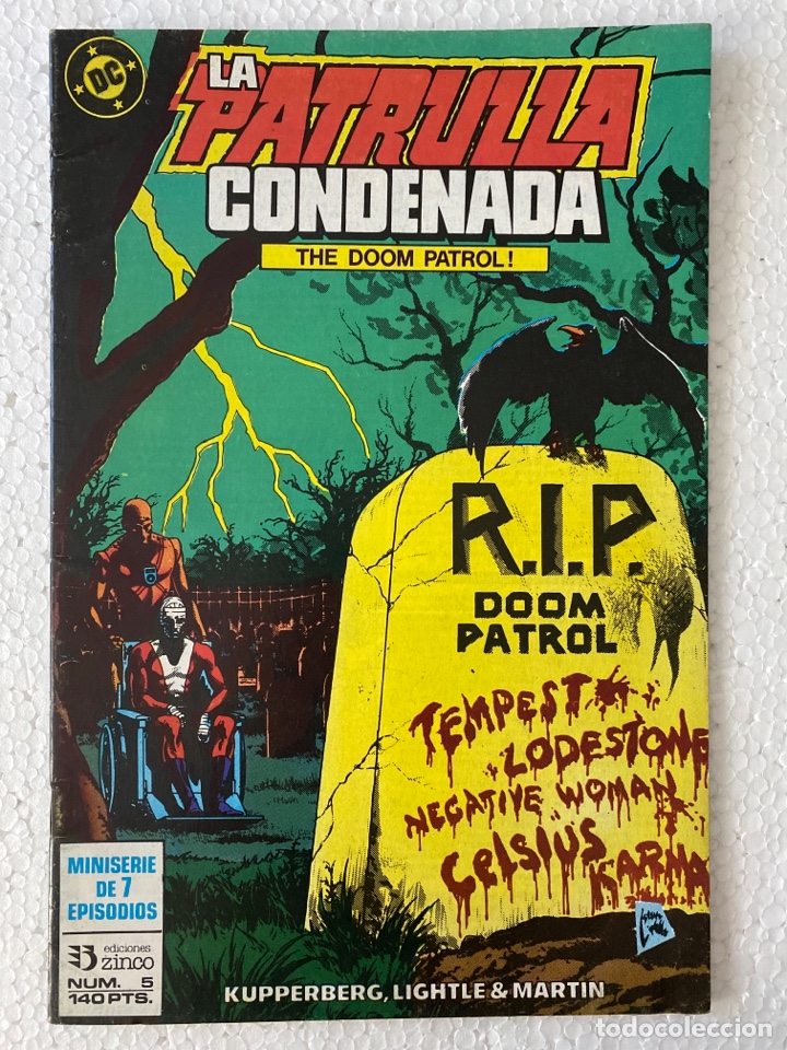 C&oacute;mics: LA PATRULLA CONDENADA #5 - ZINCO - Foto 1