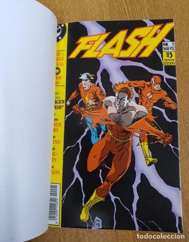 C&oacute;mics: FLASH - N&Uacute;MEROS 1 AL 5 ENCUADERNADOS - ZINCO - Foto 1