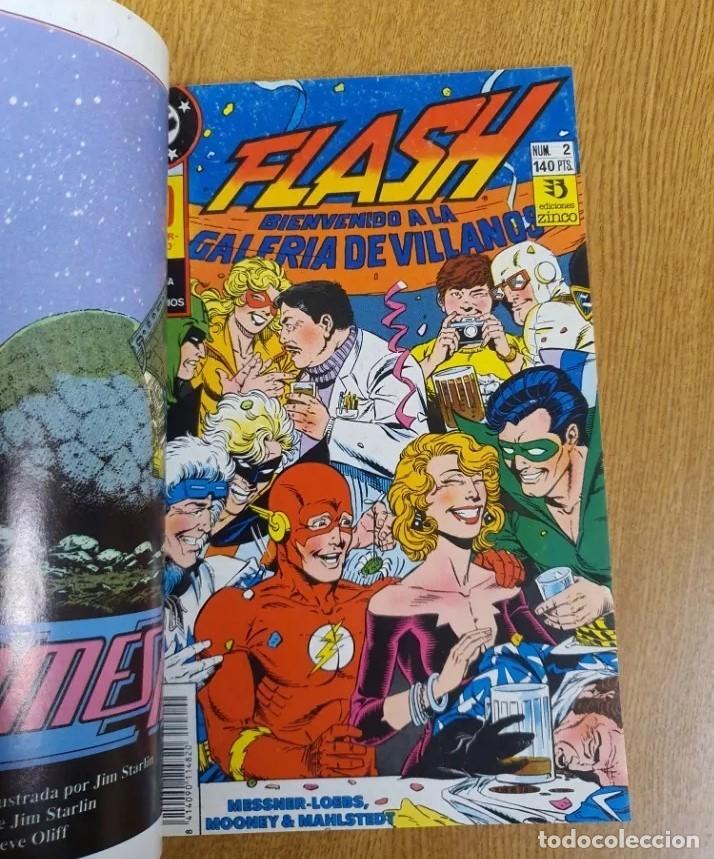 C&oacute;mics: FLASH - N&Uacute;MEROS 1 AL 5 ENCUADERNADOS - ZINCO - Foto 2