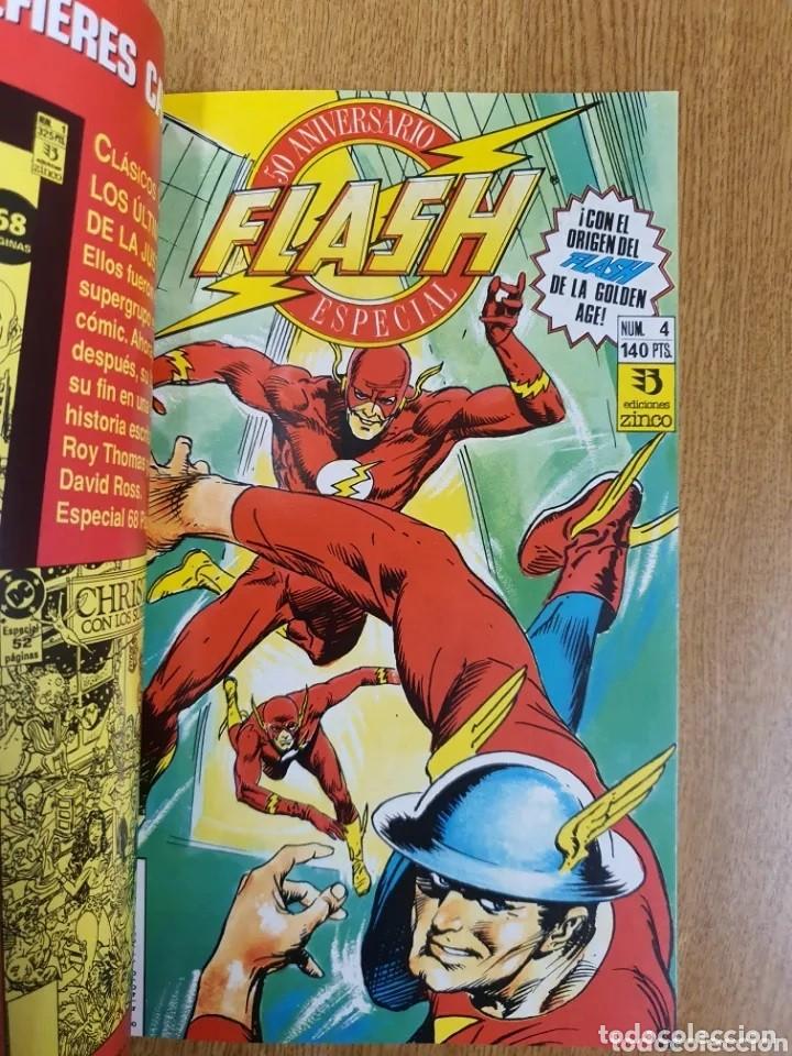 C&oacute;mics: FLASH - N&Uacute;MEROS 1 AL 5 ENCUADERNADOS - ZINCO - Foto 4